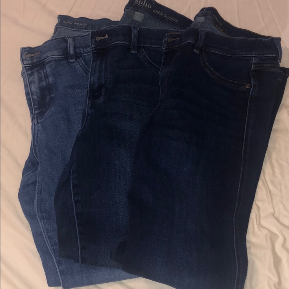3 pair one price NY&C jeans